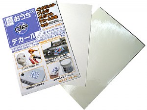 GAIA 空白水貼紙 A6 白色/2入 (M-02W)